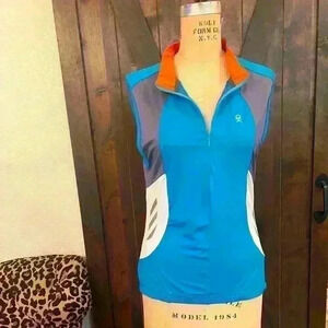 Cycling Vest, Reflective Jersey, Size M